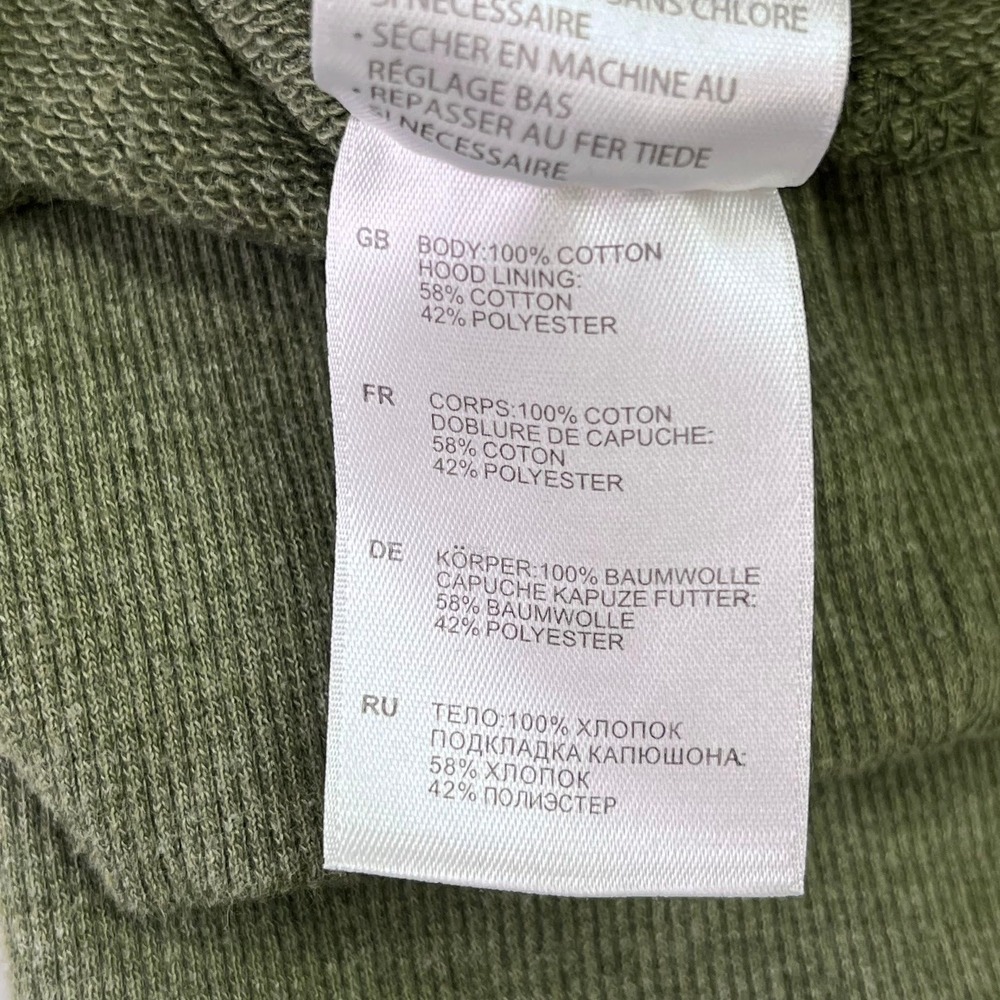True Nation Men's Henley Hoodie Button Neck Heathered Hooded Sweatshirt Size XXL - Picture 10 of 14